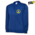 St John's Primary UNEEK Classic School Cardigan Sweatshirt - Royal