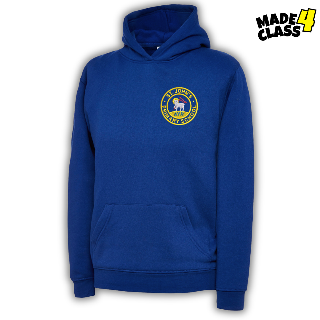 St John's Primary UNEEK Classic School Hoodie - Royal
