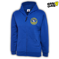 St John's Primary UNEEK Classic School Zip Up Hoodie - Royal