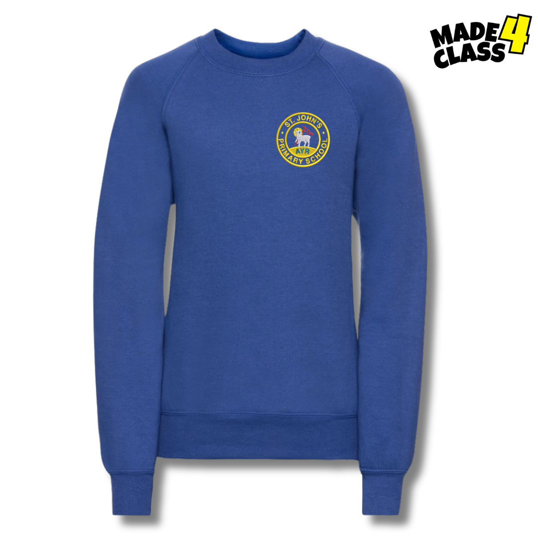 St Johns Primary Russell Raglan Sweatshirt