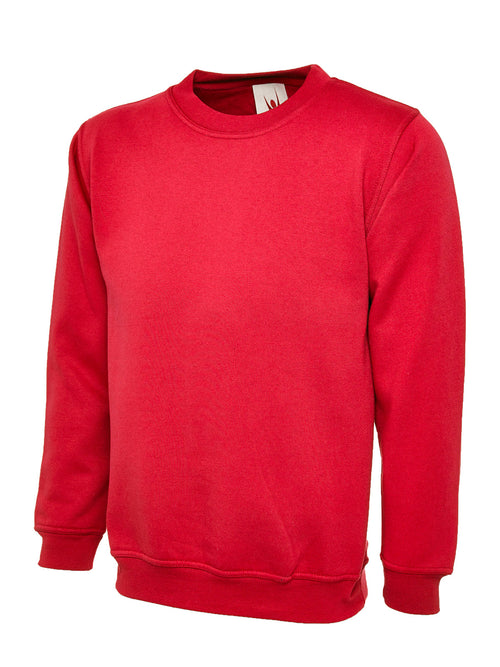 Ayr Grammar School UNEEK Classic School Sweatshirt - Red