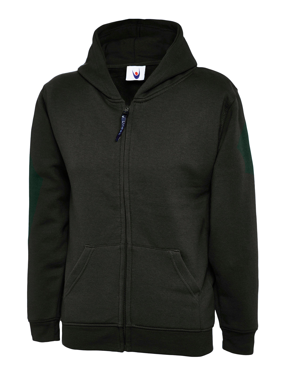 Braehead Primary UNEEK Classic School Zip Up Hoodie - Black