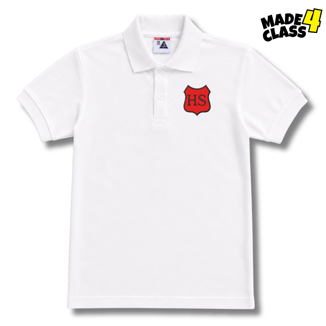 Heathfield Primary School Sportex Polo Shirt - White