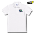 Newton Primary School Sportex Polo Shirt - White