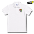Holmston Primary School Sportex Polo Shirt - White