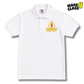 Glenburn Primary School Sportex Polo Shirt - White